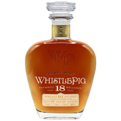 WhistlePig Double Malt 18 Year Old 4th Edition Straight Rye Whiskey