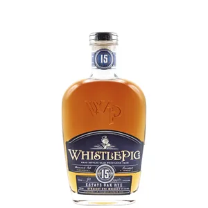 WhistlePig Estate Oak Rye Single Barrel 15 Year Old Short Barrel Bottle 5 of 9