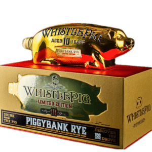 WhistlePig Piggybank Gold Limited Edition 10 Year Old Straight Rye Whiskey