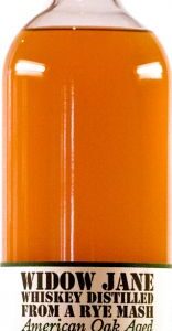 Widow Jane Distilled from a Rye Mash American Oak Aged Whiskey