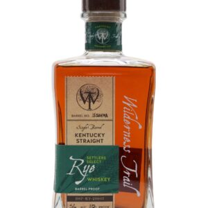 Wilderness Trail Barrel Proof Rye (56%) Kentucky Straight Rye Whiskey