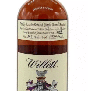 Willett Family Estate 10 Year Old Single Barrel #2068 "Pac Edge" Bourbon Whisky