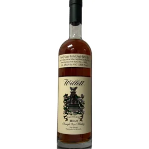 Willett Family Estate 12 Year Old Single Barrel #1447 "Mustache Maniacs" 112 Proof Kentucky Straight Rye Whiskey
