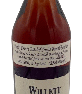 Willett Family Estate Single Barrel 17 Year Old #3608 Straight Bourbon Whiskey