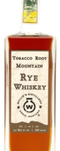 Willie's Distillery Tobacco Root Mountain Rye Whiskey