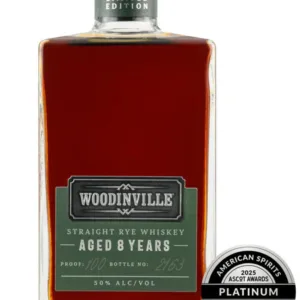Woodinville 8 Year Old Limited Edition Straight Rye Whiskey
