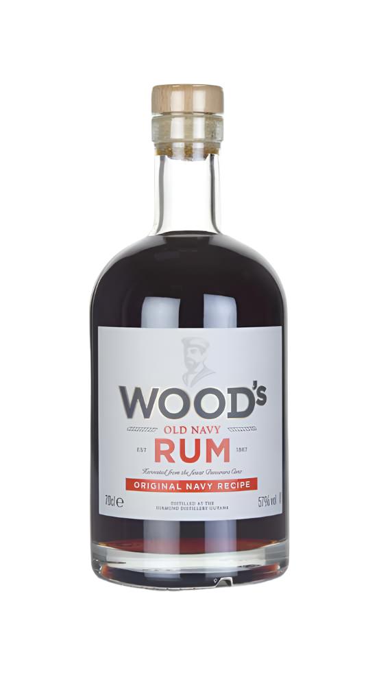 Wood's Old Navy Dark Rum | 700ML