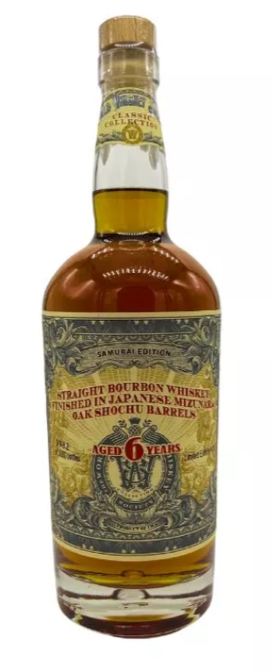 World Whiskey Society 6 Year Old Mizunara Cask Finish Samurai Edition Bourbon Whisky