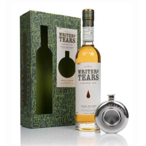 Writers Tears | Gift Set with Hip Flask | Irish Whiskey | 700ML