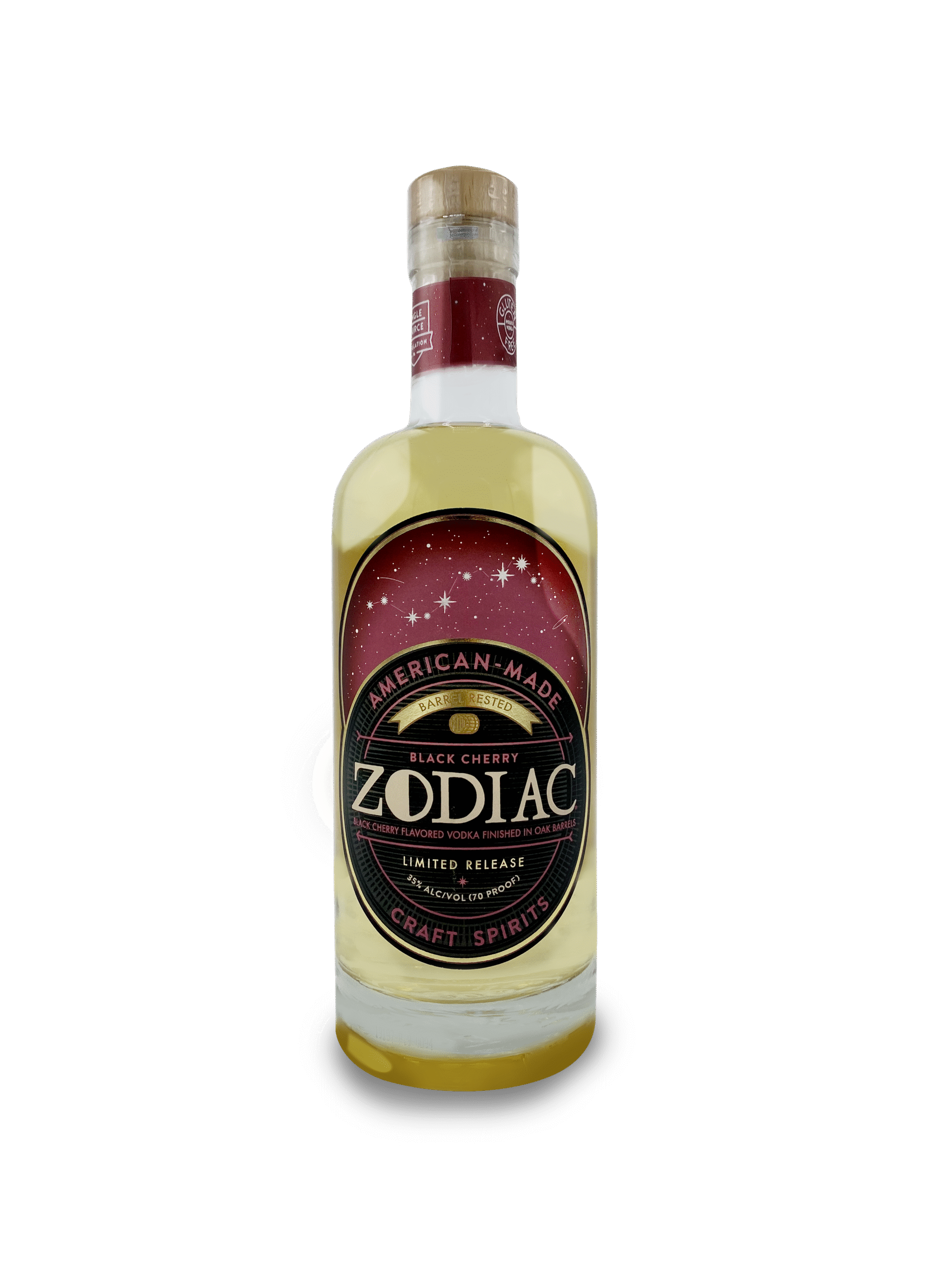 Zodiac Black Cherry Barrel Rested Vodka | Limited Release
